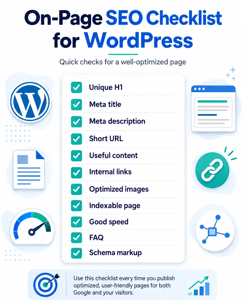 WordPress On-Page Checklist