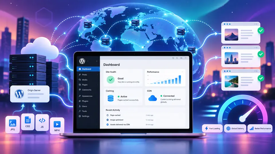 WordPress CDN Guide: How to Use a CDN for Better Performance WordPress CDN Guide: How to Use a CDN for Better Performance